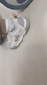 牧童童鞋宝宝学步鞋男春秋款女童透气网面婴儿鞋软底 星辰灰 24  实拍图