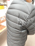 优衣库男装女装高级轻型羽绒茄克便携立领外套排骨夹克478273 478273/09黑色 L 实拍图