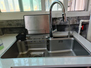 TOSO日式厨房水槽大单槽洗菜盆一体盆304升级316不锈钢台中下集渣碗池 75*46日式316L母婴级集渣水槽-圆抽拉全配置 水槽套餐 实拍图
