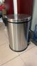 欧润哲垃圾桶脚踏带盖 大号20L不锈钢客厅卧室厨房卫生间家用双桶静音 实拍图