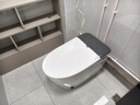JOMOW智能马桶一体式无水压限制全自动虹吸马桶家用冲水节水即热坐便器 无水压尊享版-语音APP+内置泡泡 250/300/350/400坑距备注 实拍图