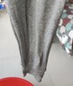 浪莎男士秋裤男100%纯棉薄款青年男生单件棉毛裤保暖线裤衬裤男 深灰1条【纯棉·抗菌·防螨】 L 【建议110-130斤】 实拍图