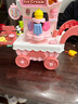 欣格儿童冰淇淋车宝宝糖果车贩卖手推车售卖机玩具过家家女孩生日礼物 实拍图