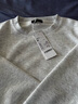 凡客诚品（VANCL）官方店休闲舒适长袖百搭打底圆领卫衣 花灰 M /100-115斤 /尺码偏小建议拍大 实拍图