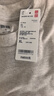 优衣库男装女装柔软圆领T恤/休闲长袖上衣25秋冬新款479783 31 米色 XL /180/108B 实拍图