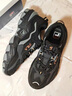 斐乐（FILA）男女同款跑步鞋舒适轻便慢跑透气休闲运动鞋百搭掠夺者情侣鞋 黑/中灰-BM【男款】 41 实拍图