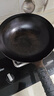 艾美仕炒锅无涂层精铁炒锅不易生锈燃气灶电磁炉通用铁炒菜锅 无盖28cm 实拍图