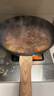 炊大皇炒锅不粘锅易清洁麦饭石色炒菜锅32cm电磁炉通用黑曜石系列CG32HY 实拍图