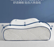 海澜之家（HLA）A类深度护睡眠记忆棉枕头芯慢回弹宿舍单人制式颈椎枕家用一对装 白色【针织棉】记忆枕 A类 单只 60*40*12/10cm/枕芯重约:1100g 实拍图
