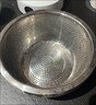 美厨（MAXCOOK）304不锈钢盆筛五件套加厚沙拉盆调料盆洗菜盆米筛味斗套装MCWA550 实拍图