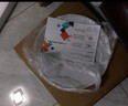 中古风胡桃木纹护眼灯客厅灯现代简约卧室吸顶灯新中式书房间灯具 【超薄中古风护眼灯】圆形40CM-三色变光 实拍图