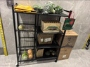 全品屋厨房置物架落地多功能用具层架收纳家用水果蔬菜篮子储物货架348 实拍图