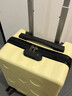 YKLP 可爱20寸行李箱大容量可登机箱儿童小型14寸旅行箱密码拉杆箱 奶酪黄-儿童饼干登机箱【当日发货 顺丰包邮】 14英寸 两节拉杆-X型固定带 实拍图