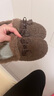 2026秋冬新款豆豆鞋百搭一脚蹬软底孕妇雪地靴室内包跟拖鞋豆豆鞋 豆豆鞋毛球-咖色 39 偏小一码 实拍图