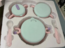 babycare儿童餐具辅食碗保温碗宝宝吃饭工具新生婴儿礼盒送礼5件套粉PPSU 实拍图
