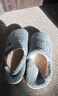 京东京造【厚底防滑】棉拖鞋男士冬季室内居家毛拖保暖半包深灰色44-45 实拍图