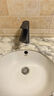 九牧（JOMOO）卫浴面盆龙头洗手盆洗脸盆浴室坐式卫生间冷热简约水龙头 32680【自动除垢】枪灰 实拍图