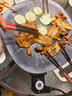 苏泊尔（SUPOR）电烧烤炉 烤肉锅烧烤电烤炉烤盘电烤盘家用烤肉炉烤串烤肉一体机大功率轻油少烟大容量不粘烤盘 【快慢分区烤】可拆探温棒餐后易洁 1层 实拍图