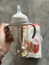 贝亲（Pigeon）自然离乳 PPSU重力球吸管双把手奶瓶 240mL  6月+ AA252 实拍图