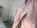 南极人女士睡衣女冬加绒长袖开衫可外穿法兰绒家居服小羊棉粉 实拍图