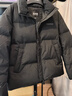 波司登（BOSIDENG）羽绒服女士冬季90绒加厚立领修身短款休闲加厚保暖外套 黑色8056 M 165/88A 体重约110-120斤 实拍图