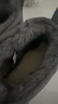 京东京造【纯羊毛】雪地靴男冬季羊皮毛一体加厚加绒保暖短筒男靴灰色42 实拍图