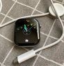 Apple/苹果 Watch S11 智能手表GPS+蜂窝款46毫米深空灰色铝金属表壳黑色运动型表带M/L MFDE4CH/B 实拍图