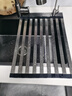 品喻（PINYU）304厨房水槽沥水架不锈钢可折叠洗菜盆滤水卷帘水池沥水篮置物架 实拍图