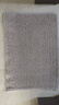 京东京造雪尼尔浴室地垫 防滑垫卫生间门口厕所吸水脚垫 灰色40x60cm 实拍图