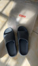 京东京造【专业防滑】浴室防滑拖鞋老人孕妇舒适居家拖鞋男士灰色42-43 实拍图