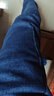 真维斯（Jeanswest）牛仔裤男冬季加绒加厚保暖防寒潮牌百搭休闲长裤子蓝色加绒32 实拍图