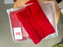 南极人【本命年内裤】鸿运男士内裤纯棉平角男生骐骥红色四角4条装2XL 实拍图