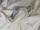 蕉内（Bananain）【明星同款】热皮501+女士保暖内衣轻暖内衣内搭可外穿打底衣秋冬 【刘浩存同款|小高领】奶白 XS 实拍图