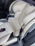 Heekin德国 儿童安全座椅汽车用0-4-12岁婴儿宝宝360度旋转ISOFIX硬接口 尊享灰(遮阳棚+上拉带+侧保护) 实拍图
