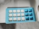 乐扣乐扣 硅胶冰块模具带盖冰格盒制冰盒辅食盒冰块盒冰箱冰冻盒子18格 实拍图
