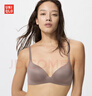 优衣库女装无钢圈文胸/3D爱豆红26春夏新款482659 35 浅褐色 75A 适用A75 B75 A80 B80 实拍图