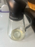 乐扣乐扣（LOCK&LOCK）玻璃油壶防漏油瓶调味酱油米醋瓶厨房家用大容量自动开合 黑色CKO101BLK 倒油壶 550ml 550ML 实拍图