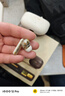 iKF Ultra真无线圈铁降噪蓝牙耳机 ANC主动降噪入耳式耳机楼氏钛合金动铁HiFi级听歌运动适配手机电脑 云岩白-圈铁双发声单元+HiF音质 标配 支持APP 实拍图