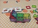 贝磁（Bmag）彩窗磁力片儿童玩具男女孩磁力积木拼图宝宝生日益智礼物 100件 实拍图