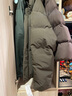 优衣库莫雷加德同款男女装无缝羽绒茄克/老爸评测外套夹克481608 39 棕黑色 M 实拍图