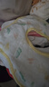 十月结晶花边围嘴3条6层防水0-2岁口水巾婴幼儿宝宝围脖吃饭围兜 童梦国风 实拍图