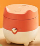 美的（Midea）小电饭煲迷你微压小型家用电饭煲1-2人用电饭锅小电锅宿舍用萌趣老式多功能煲汤煮饭煮粥不粘内胆 【萌趣狐狸煲】黑晶精煮 1.2L 一键快煮 实拍图