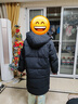 森马（Semir）羽绒服男三防中长款外套撞色冬装厚款情侣时尚109724113203 实拍图