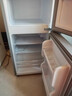 奥克斯小冰箱家用小型迷你冷藏冷冻两用出租房宿舍用节能省电寝室办公室电冰箱 【全国联保】42A156D银【节能省电】 实拍图