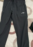 李宁运动裤男士加绒加厚裤子冬季保暖卫裤直筒平口宽松运动休闲长裤 实拍图