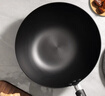 炊大皇铸铁炒锅无涂层铁锅平底炒菜锅30cm氮化防锈不挑灶典精DJ30ZT-S 实拍图