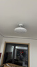 美的（Midea）风扇灯一体餐厅吊扇灯led卧室隐形扇叶三防护眼灯具熟睡风包安装 实拍图