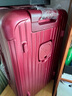 大嘴猴（paul frank）超大容量行李箱女拉链密码拉杆箱网红男轻音万向轮旅行箱学生皮箱 波尔多红/加大加宽/抑菌款 26英寸 实拍图