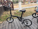 大行（DAHON）KT610折叠自行车16英寸城市通勤迷你成人男女学生小轮单车 黑色 实拍图
