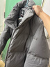 京东京造羽绒服男女情侣款鸭绒冬季保暖外套面包服加厚短款石墨灰 S 实拍图